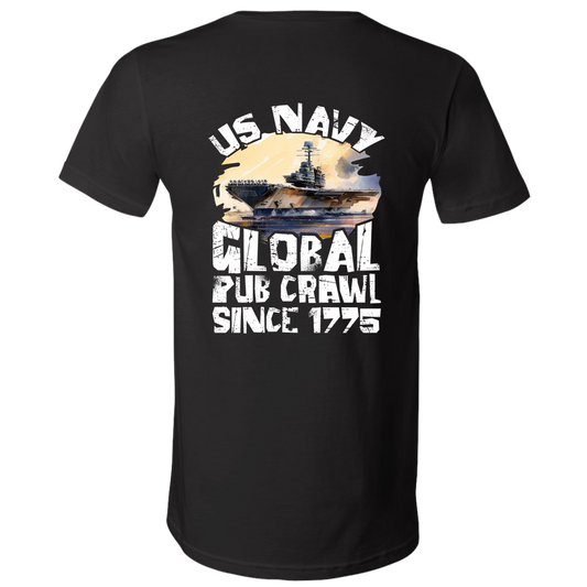 US NAVY Pub Crawl V-Neck Tee 3