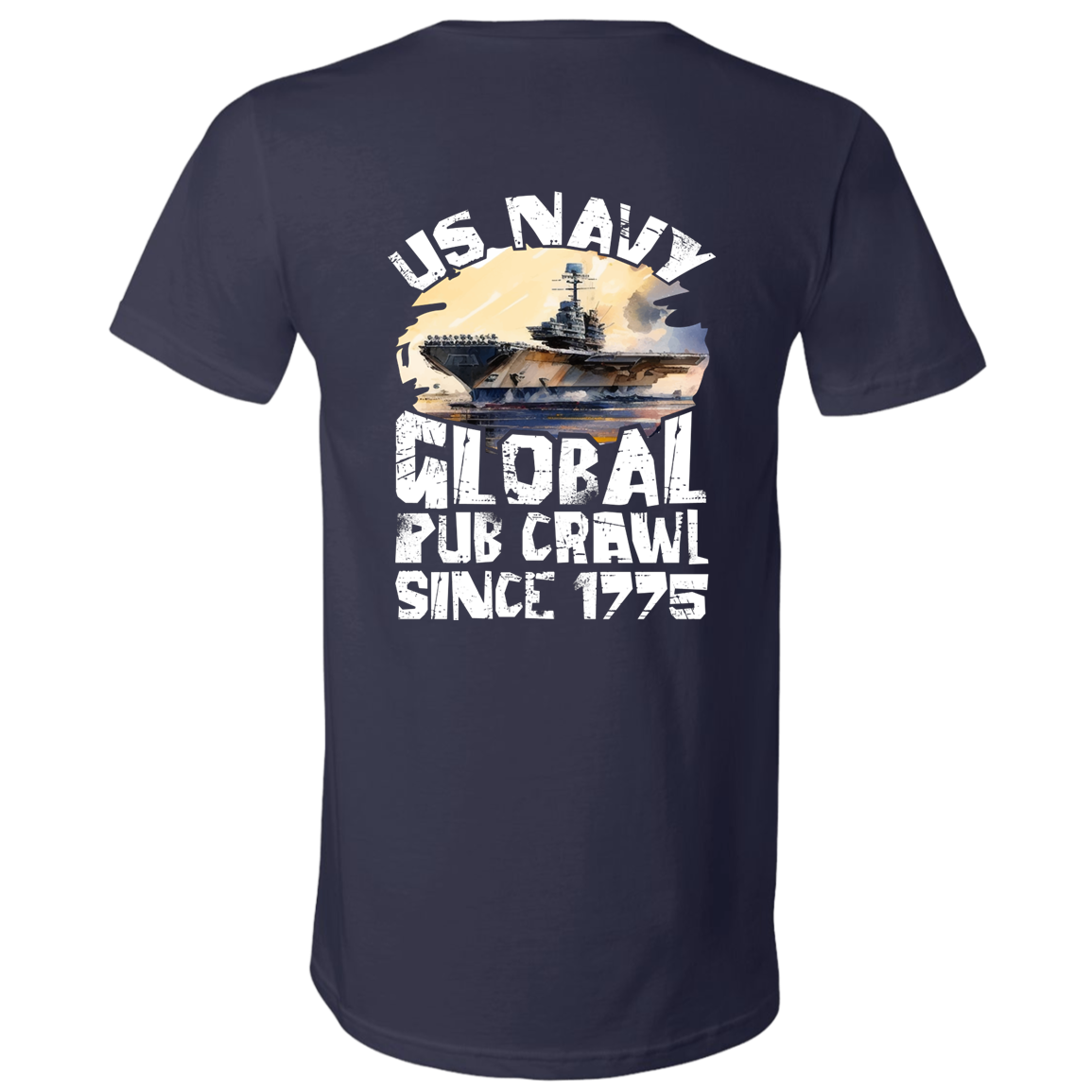 US NAVY Pub Crawl V-Neck Tee 3