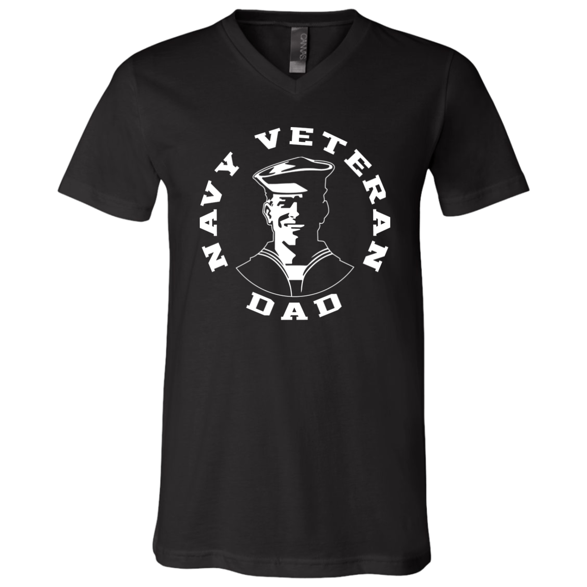 Navy Veteran Dad 5 Tshirt