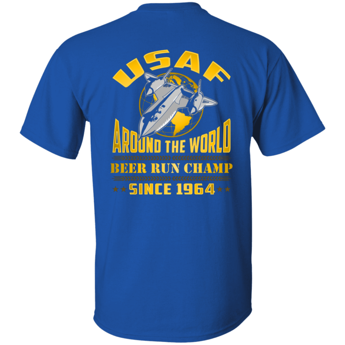 USAF Around the World Beer Run Champ Tshirt