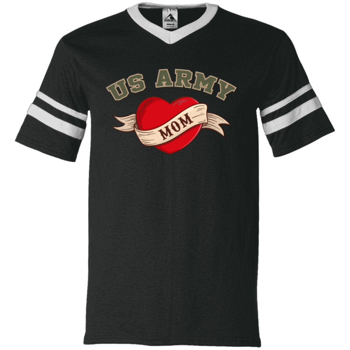US Army Mom V-Neck Tees