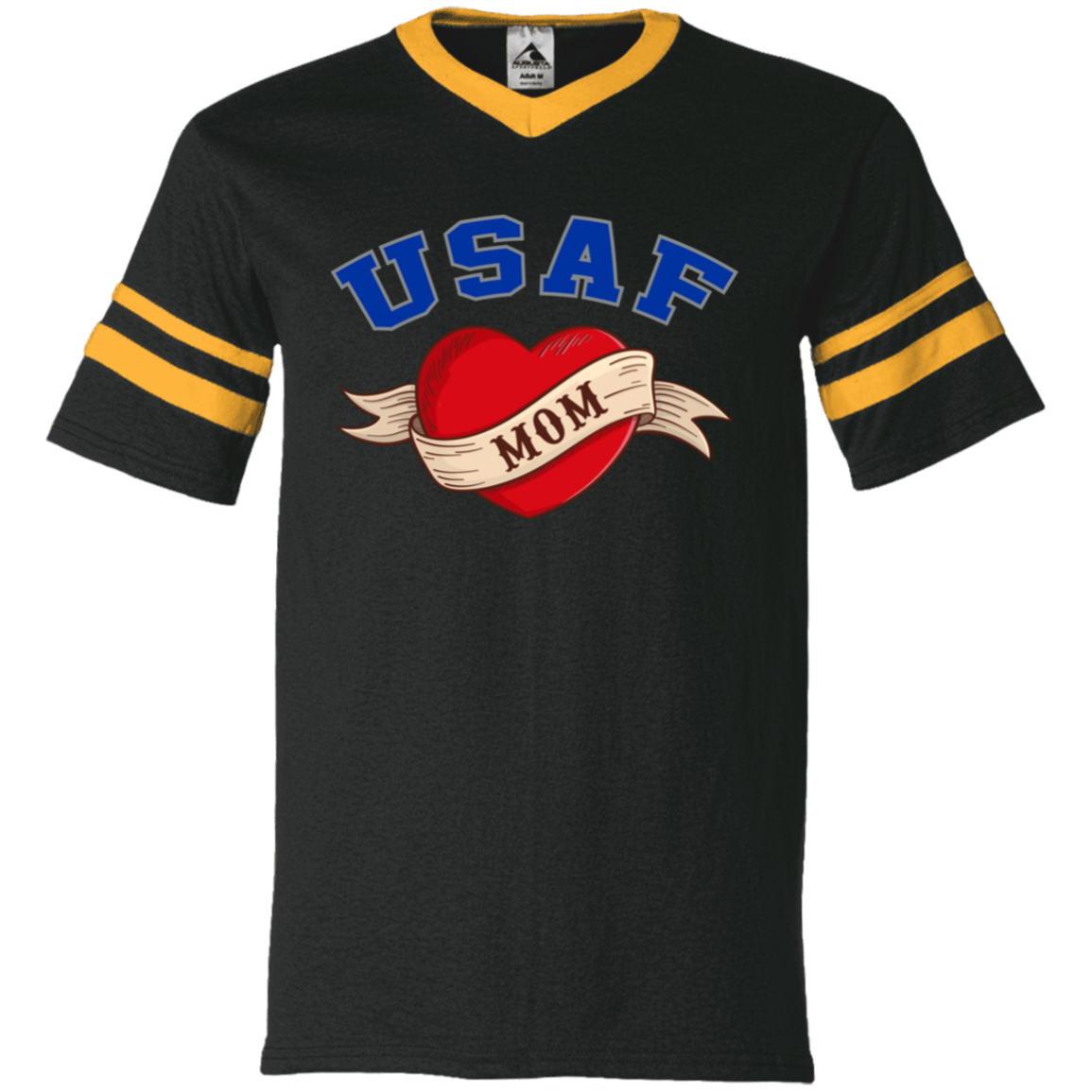 USAF Mom V-Neck Tees