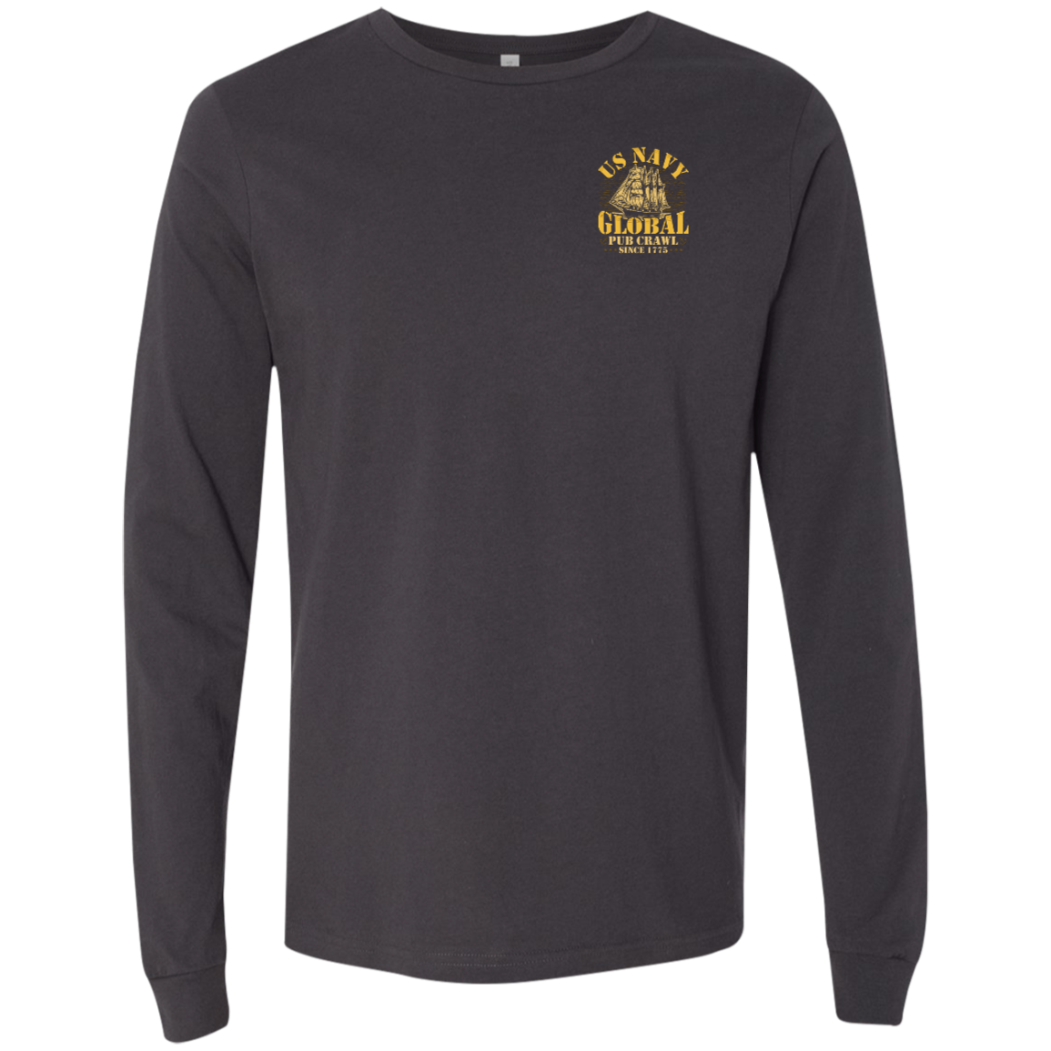 US Navy Global Pub Crawl Long Sleeve T-shirt