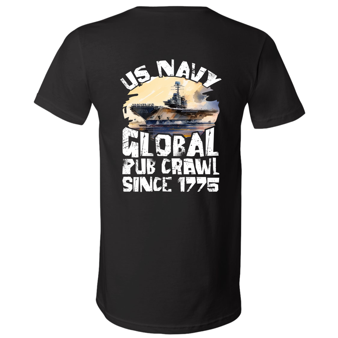 US NAVY Pub Crawl V-Neck Tee 3