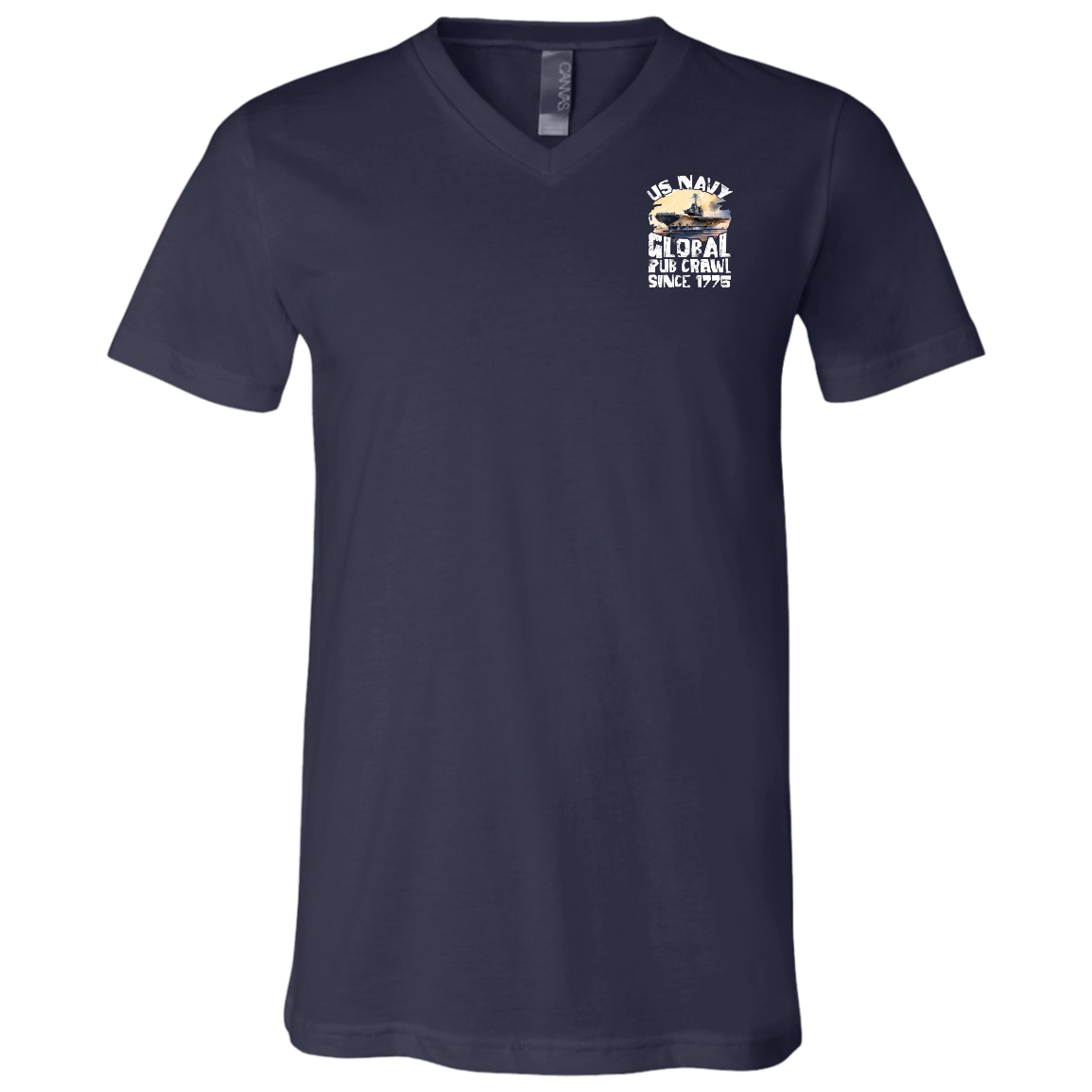 US NAVY Pub Crawl V-Neck Tee 3