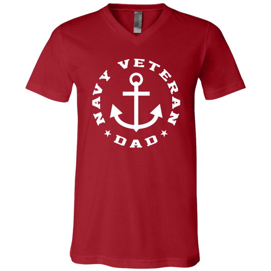 Navy Veteran Dad 6 Tshirt