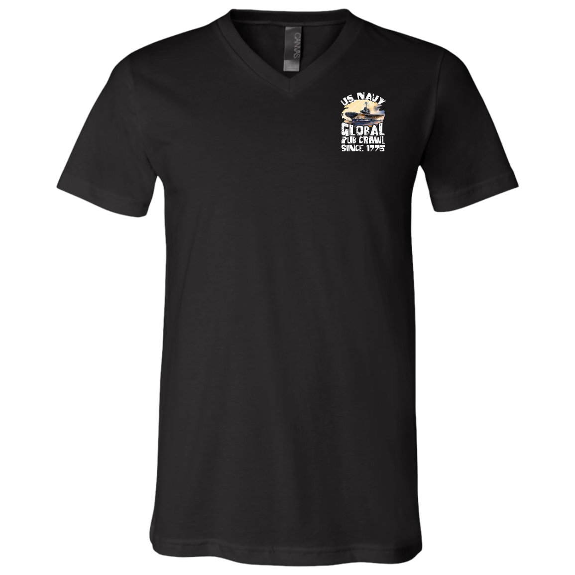 US NAVY Pub Crawl V-Neck Tee 3