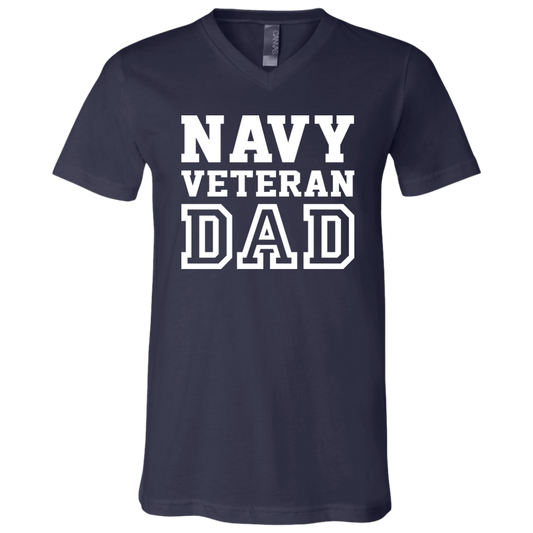 Navy Veteran Dad 4 Tshirt