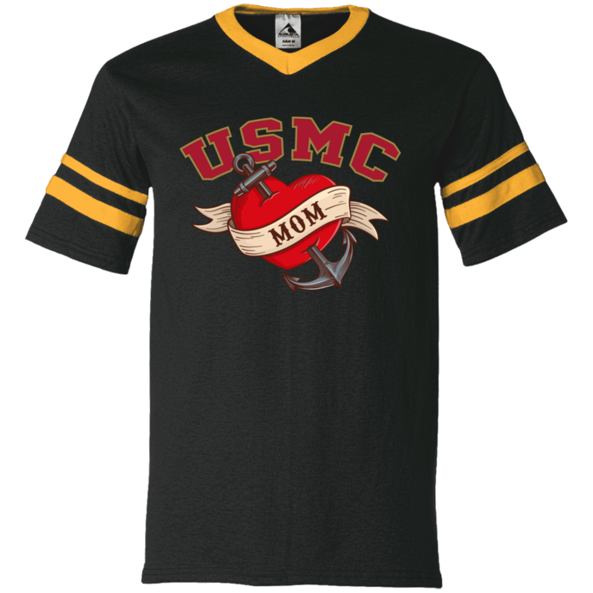 USMC  Mom V-Neck Tees