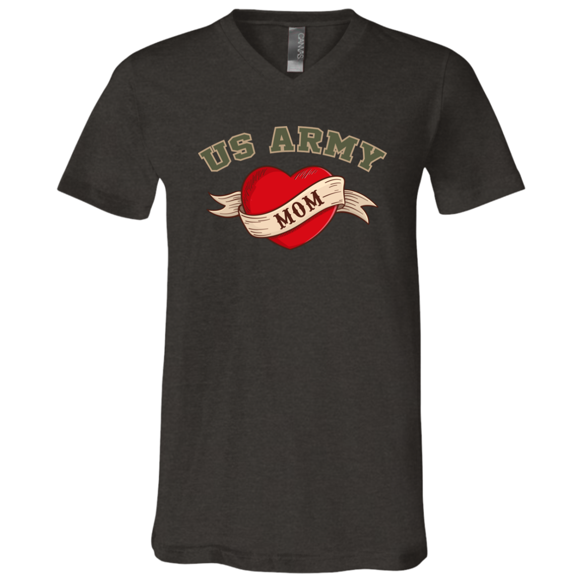 US Army Mom V-Neck Tees