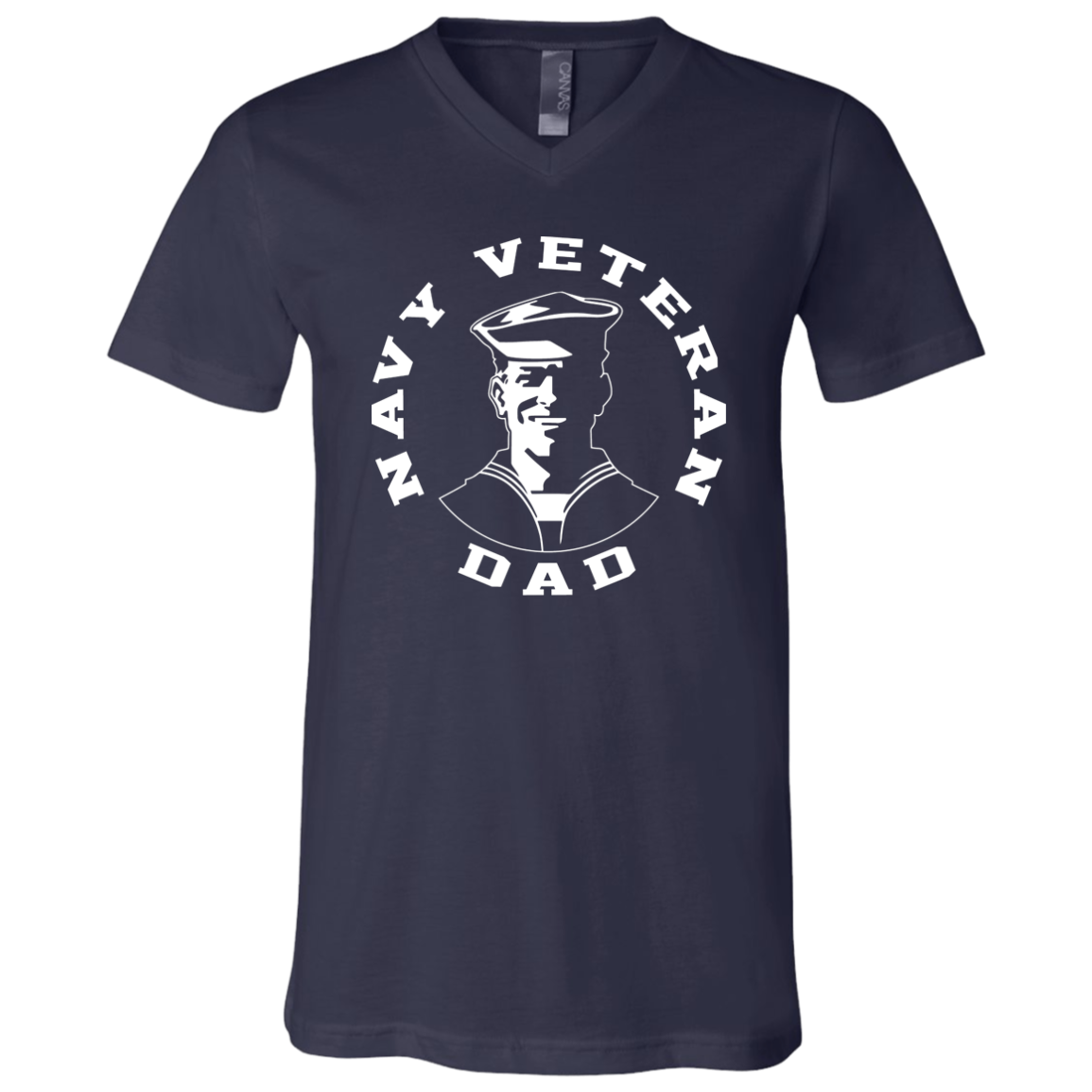 Navy Veteran Dad 5 Tshirt