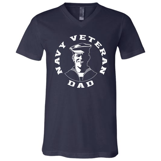 Navy Veteran Dad 5 Tshirt