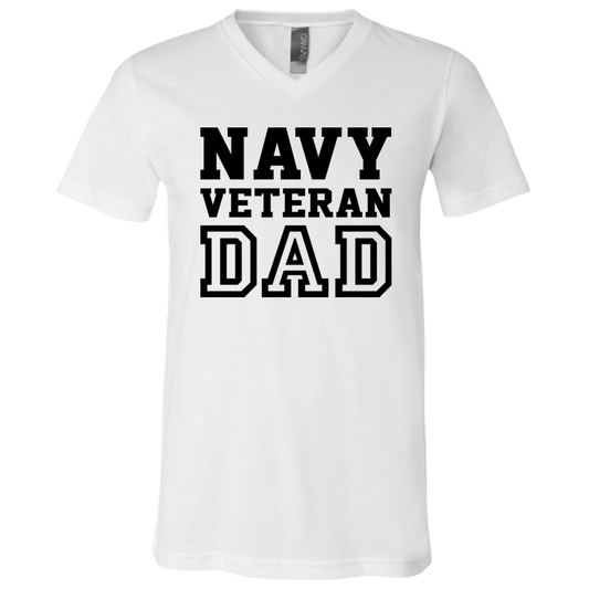 Navy Veteran Dad 4 Tshirt