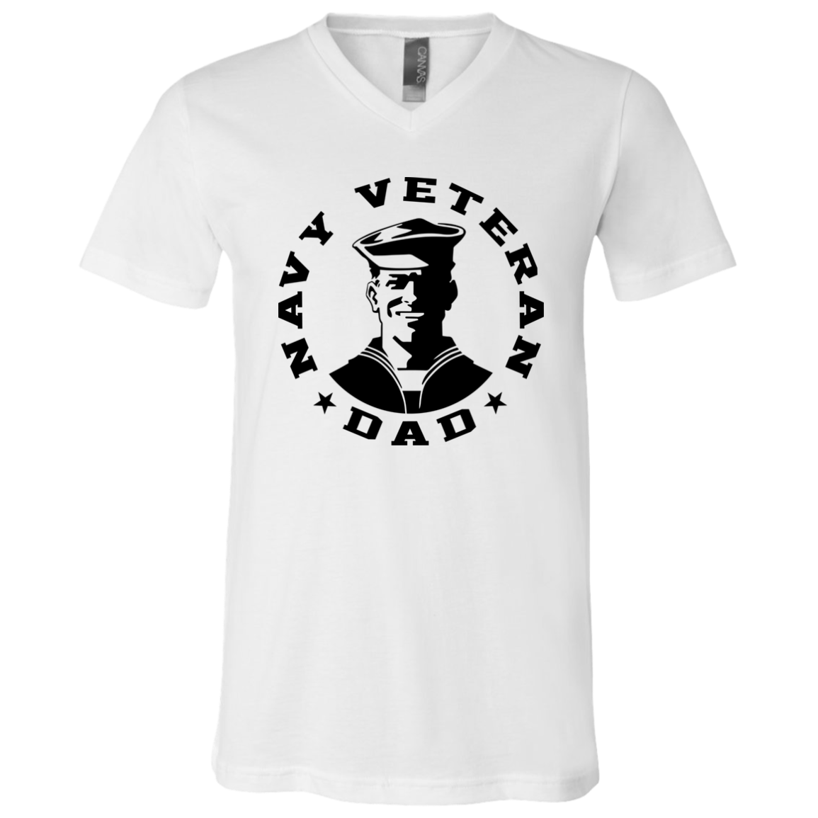 Navy Veteran Dad 5 Tshirt