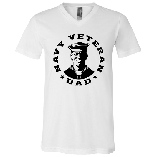 Navy Veteran Dad 5 Tshirt