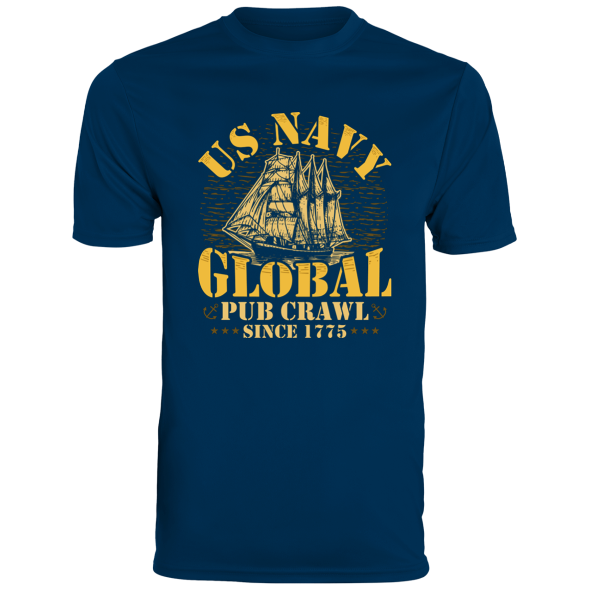 US NAVY Global Pub Crawl  Moisture Wicking Tee