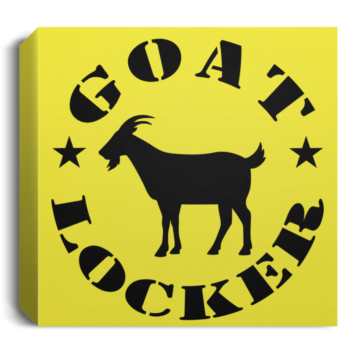 Goat Locker Canvas Wall Art