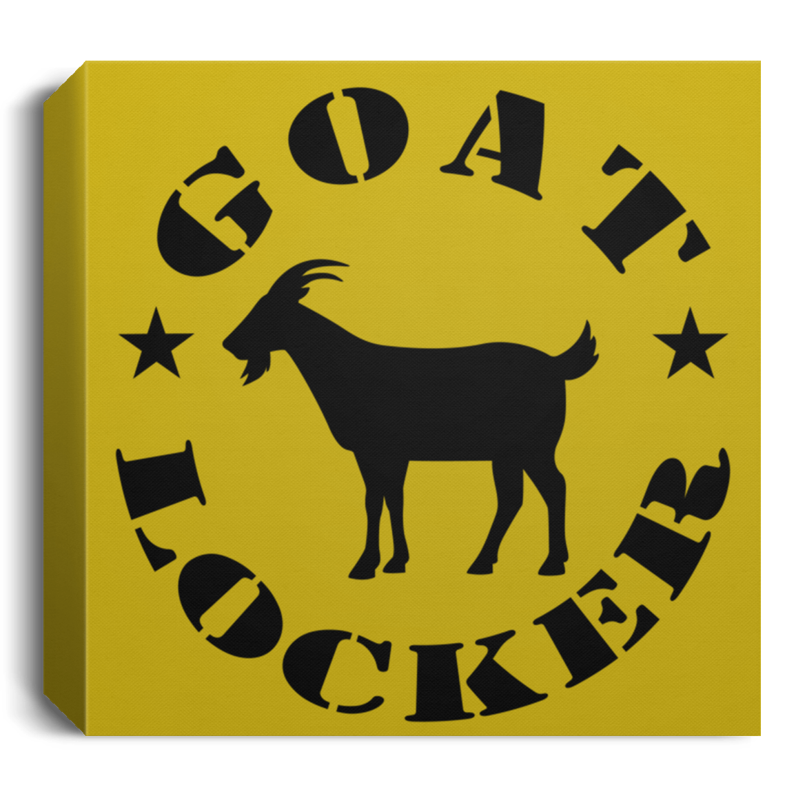 Goat Locker Canvas Wall Art