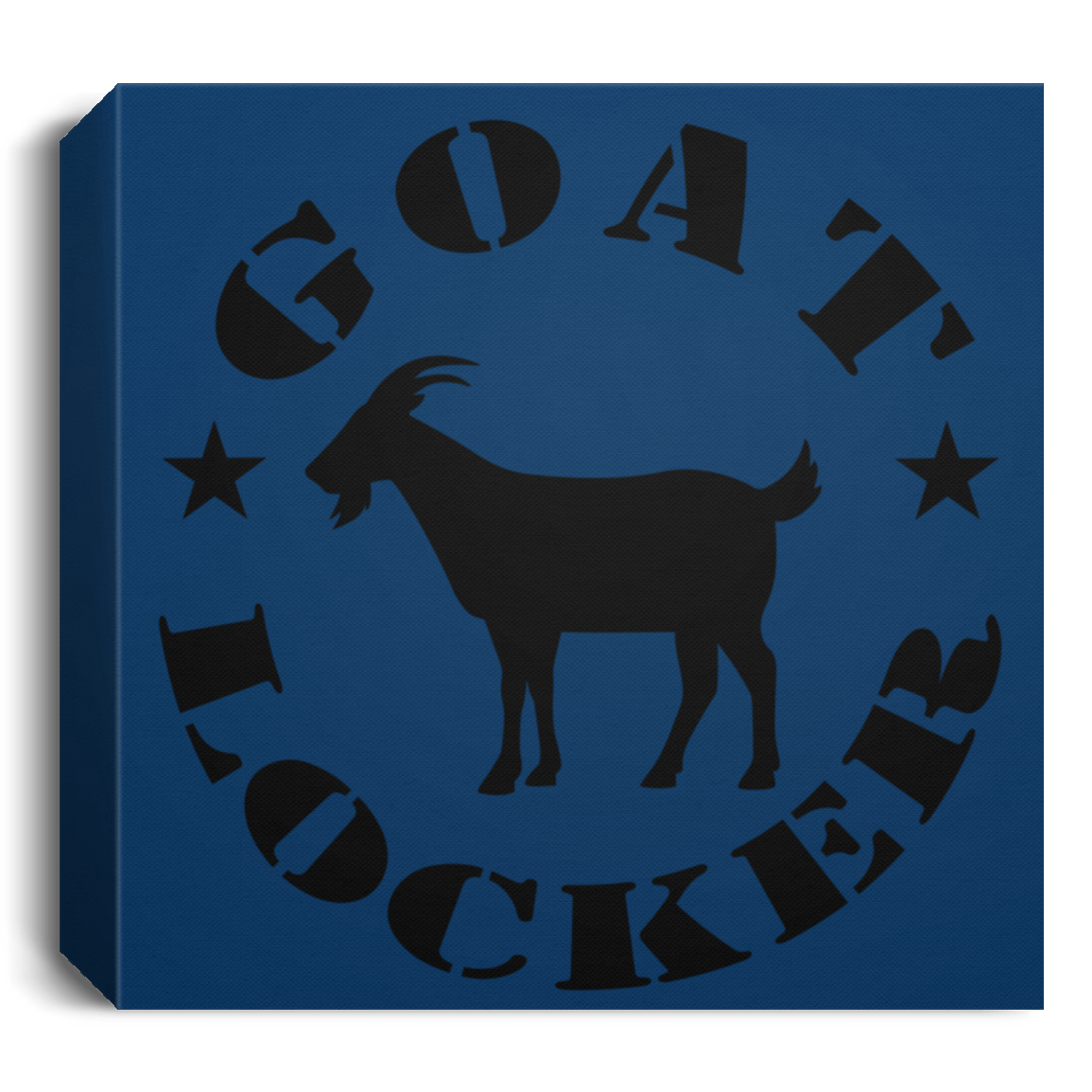 Goat Locker Canvas Wall Art