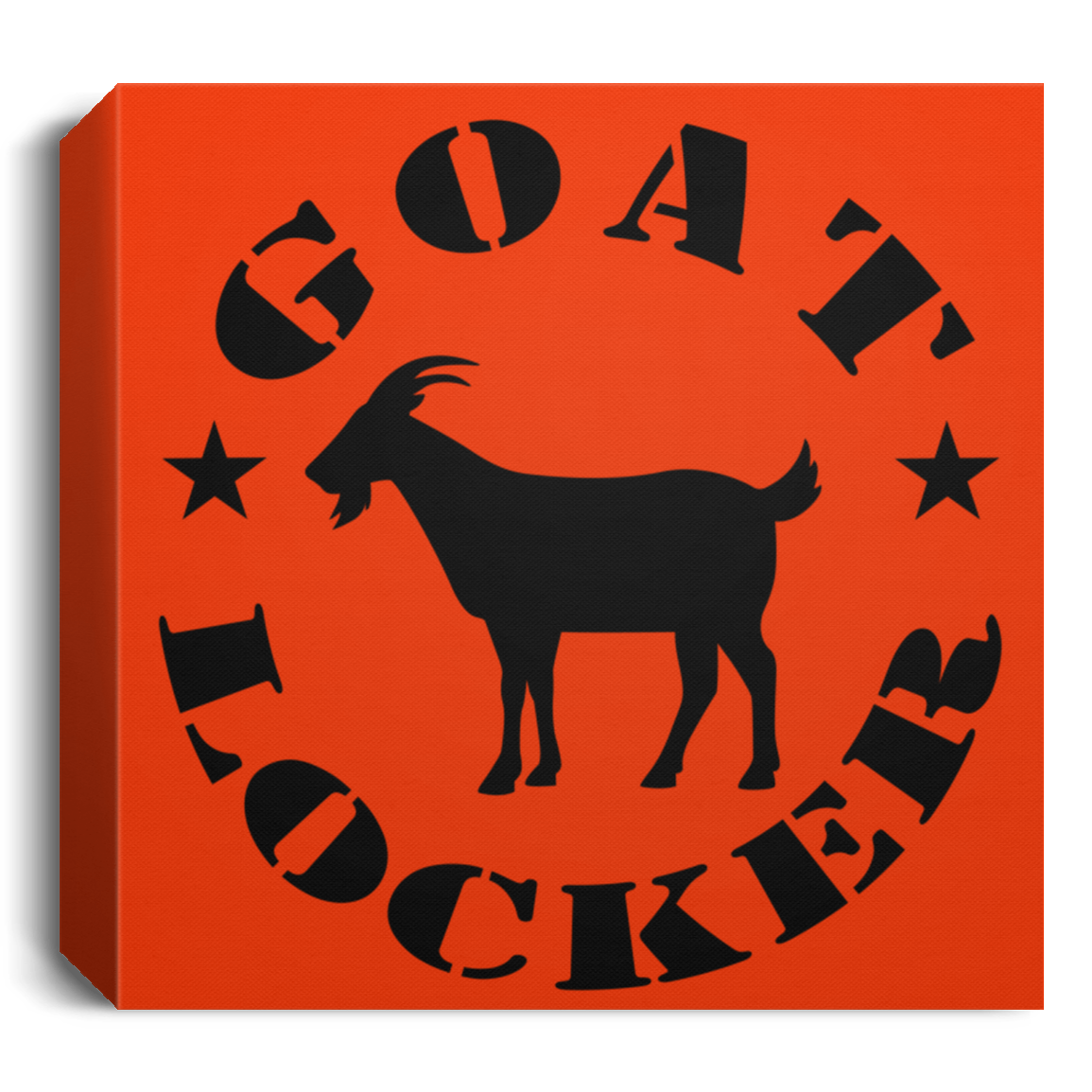 Goat Locker Canvas Wall Art