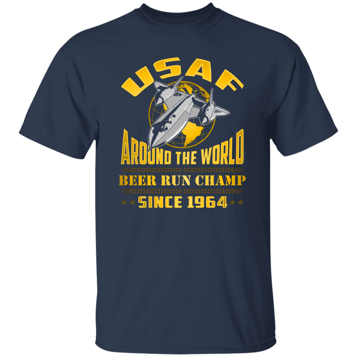 USAF Around the World Beer Run Champ Tshirt
