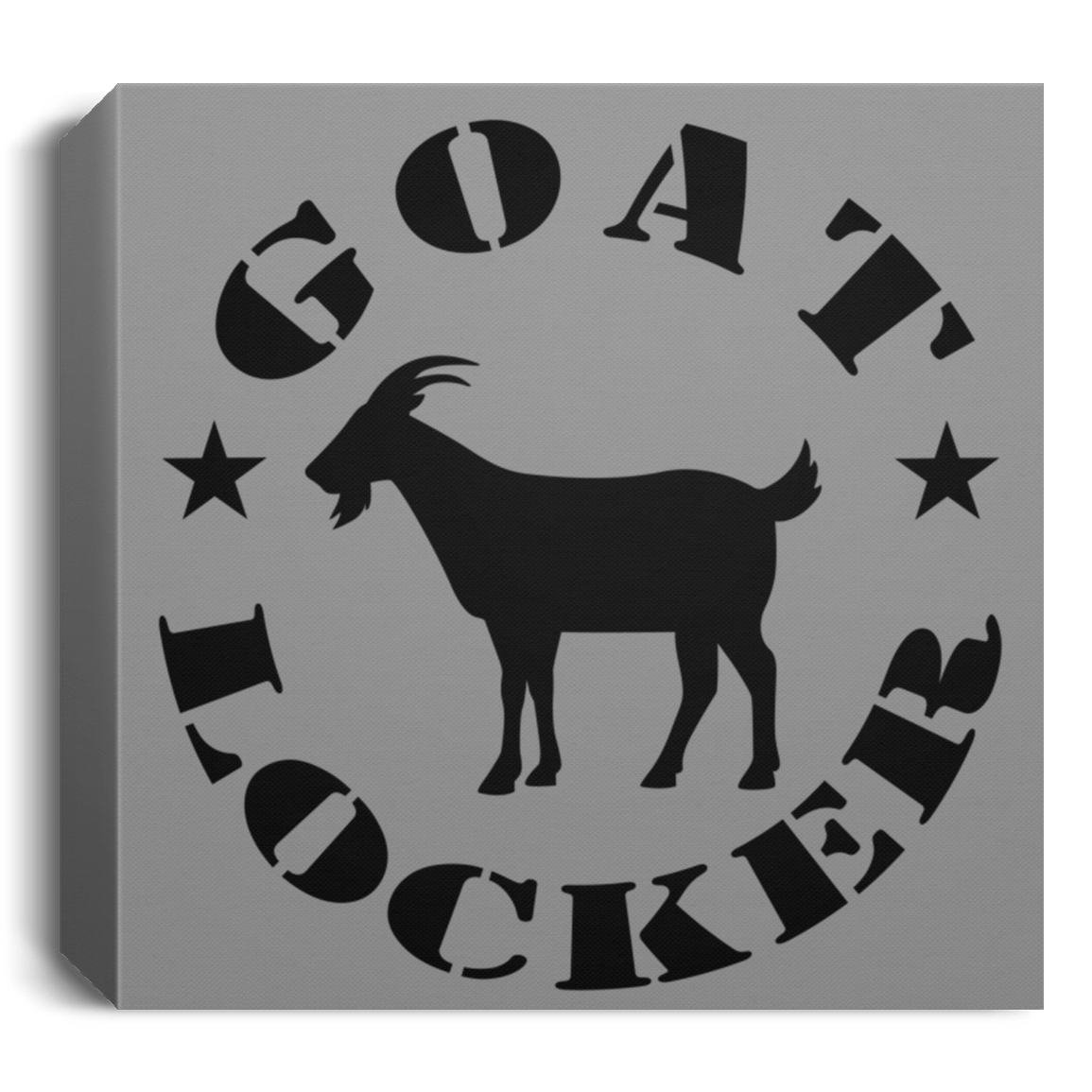 Goat Locker Canvas Wall Art