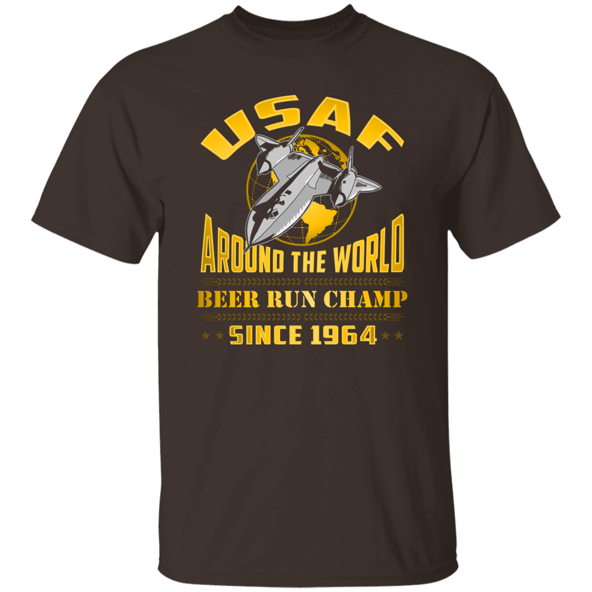 USAF Around the World Beer Run Champ Tshirt