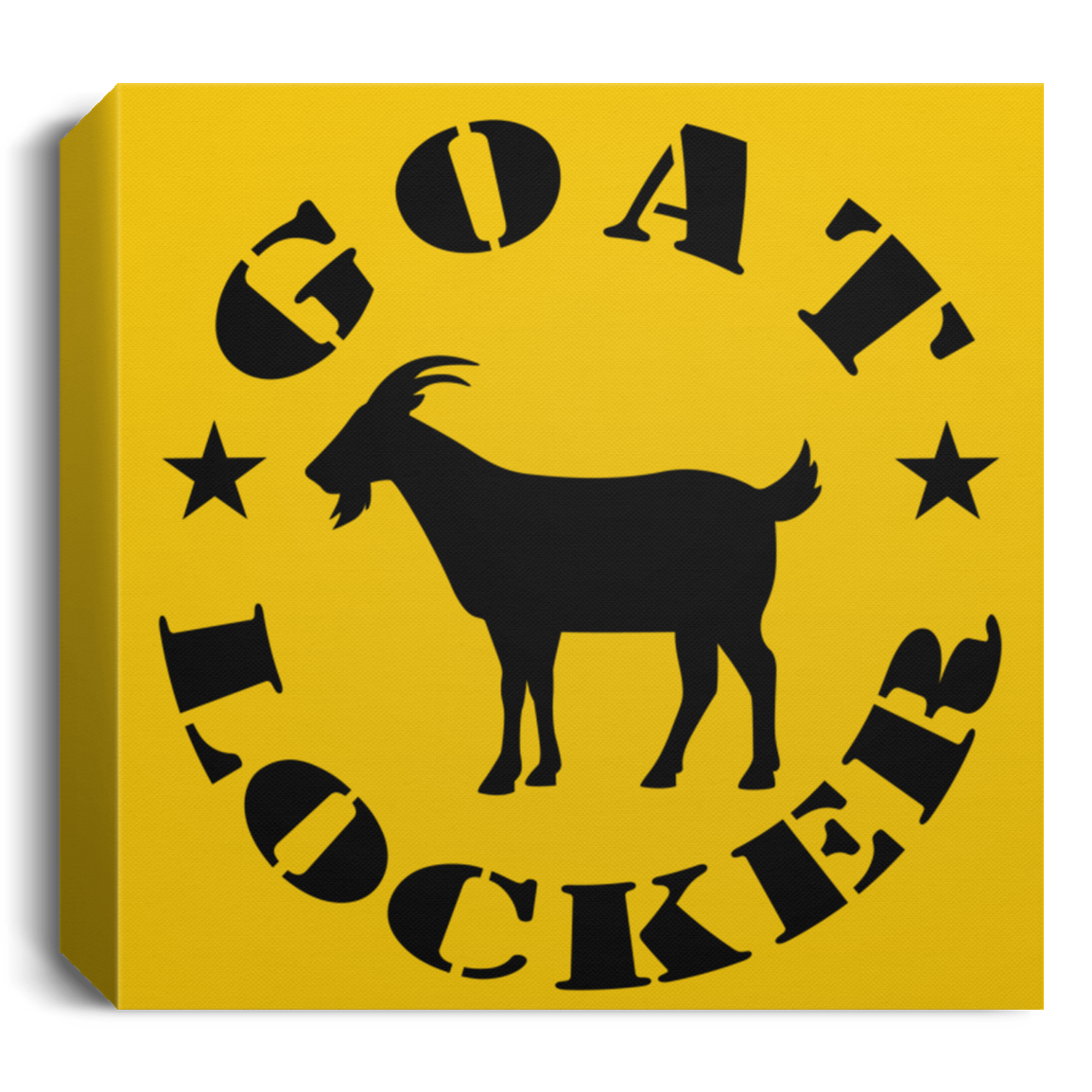 Goat Locker Canvas Wall Art