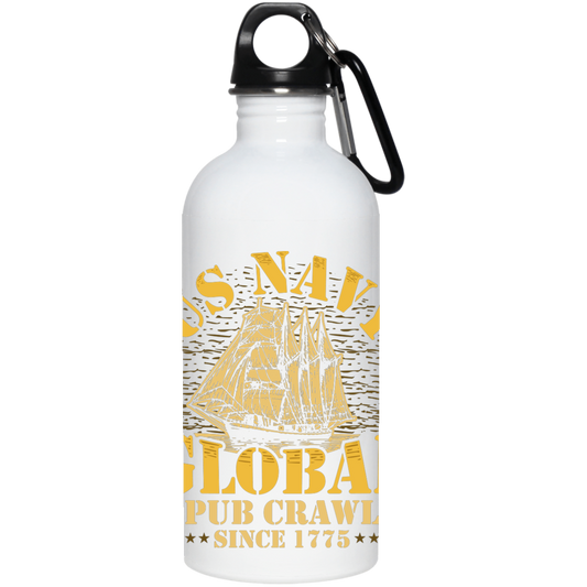 US Navy Global Pub Crawl Water Bottle