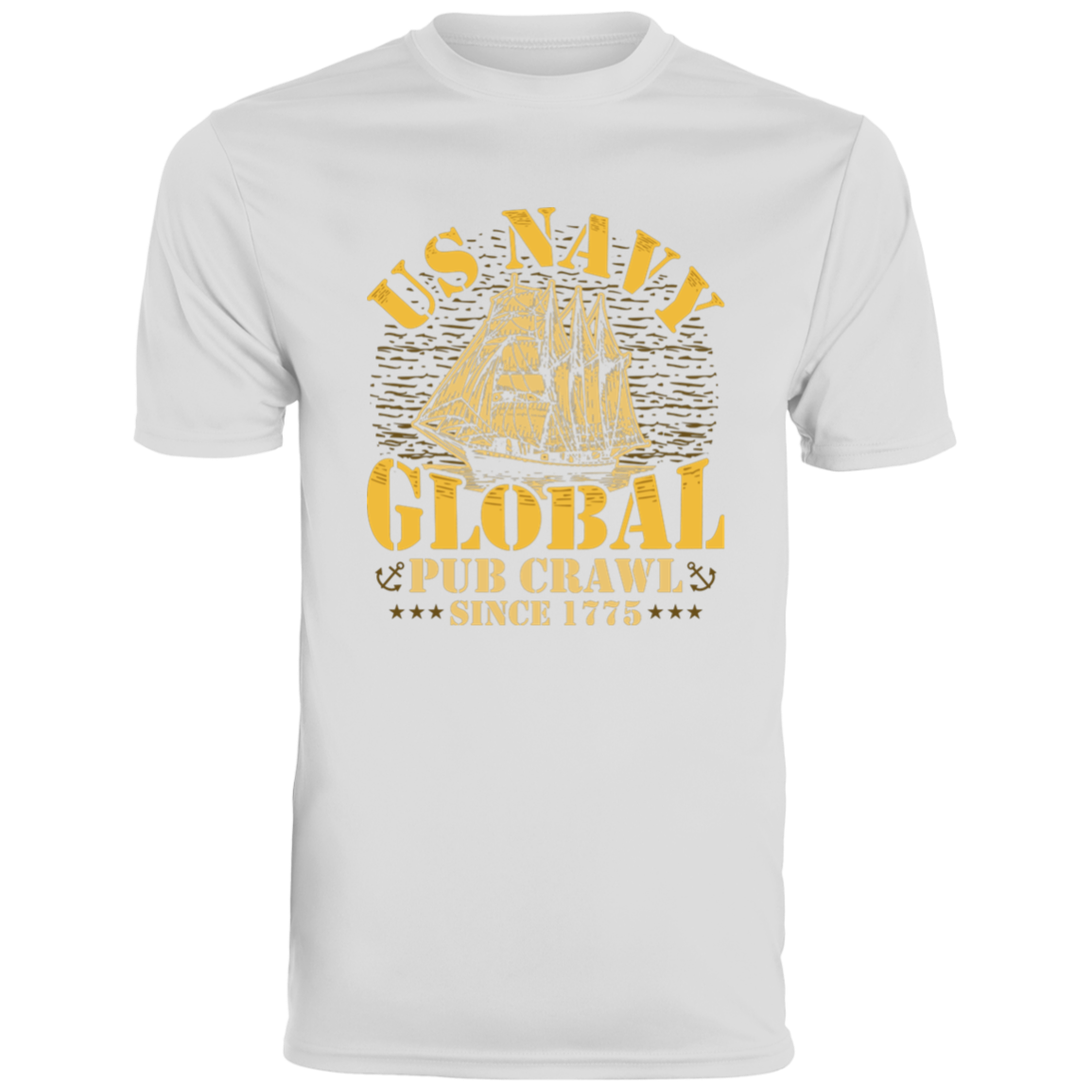 US NAVY Global Pub Crawl  Moisture Wicking Tee