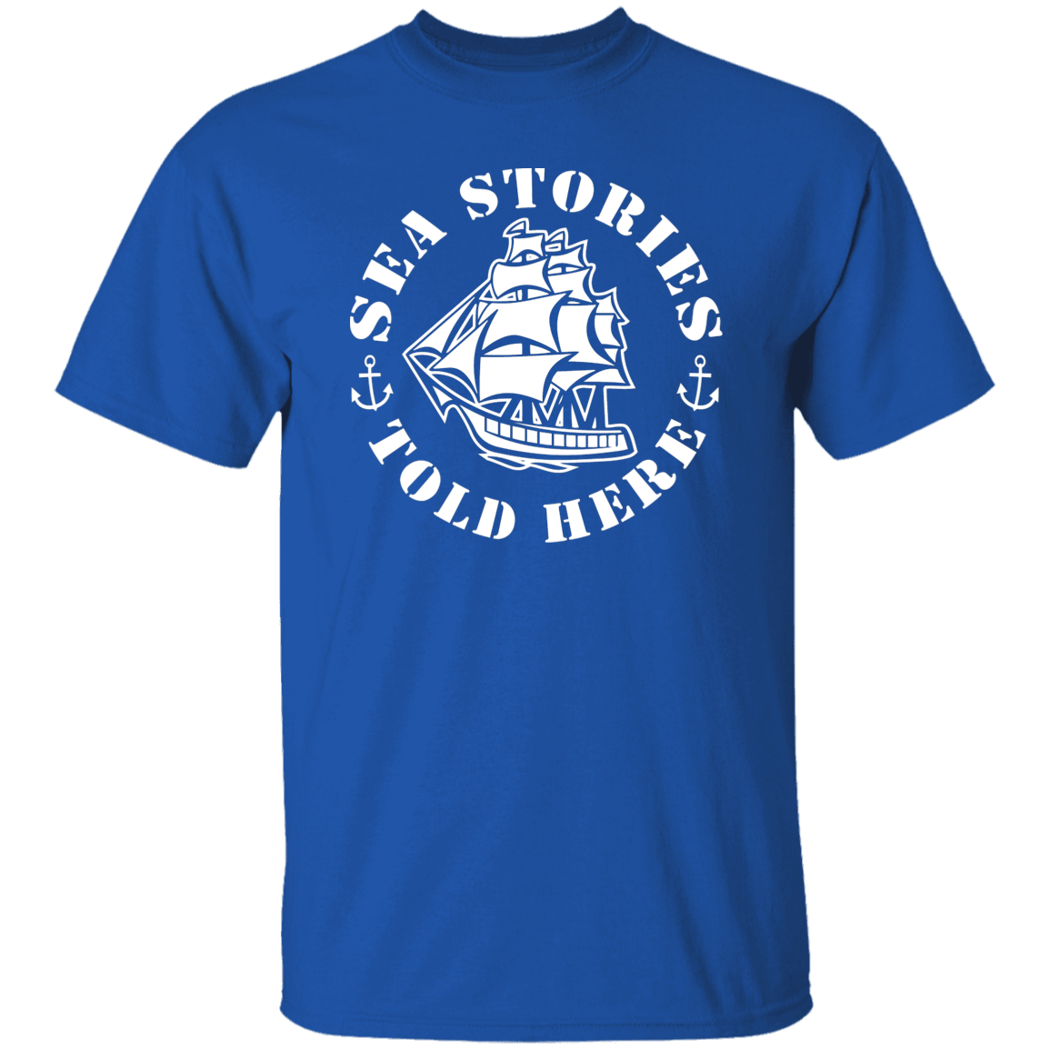 Sea Stories Told Here Men's G500 Tshirt
