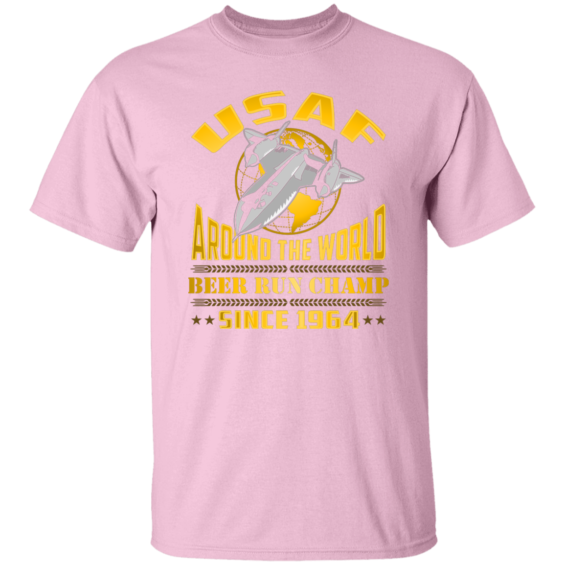USAF Around the World Beer Run Champ Tshirt