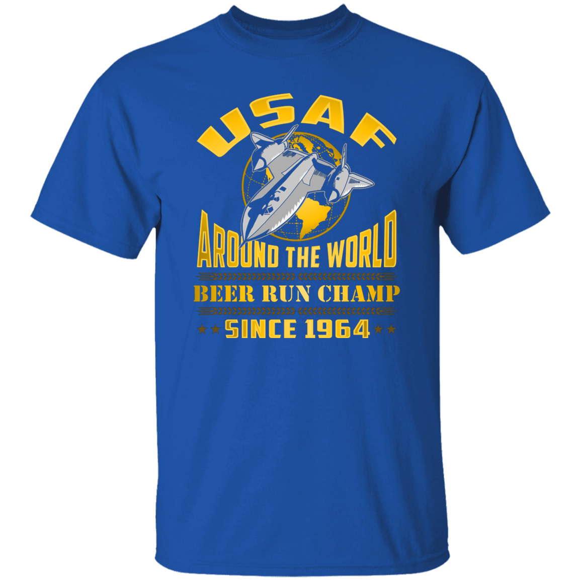 USAF Around the World Beer Run Champ Tshirt