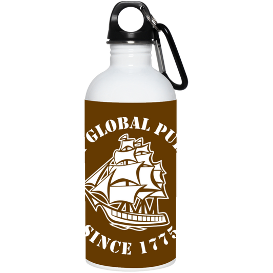 US Navy Global Pub Crawl Round Design Water Bottle