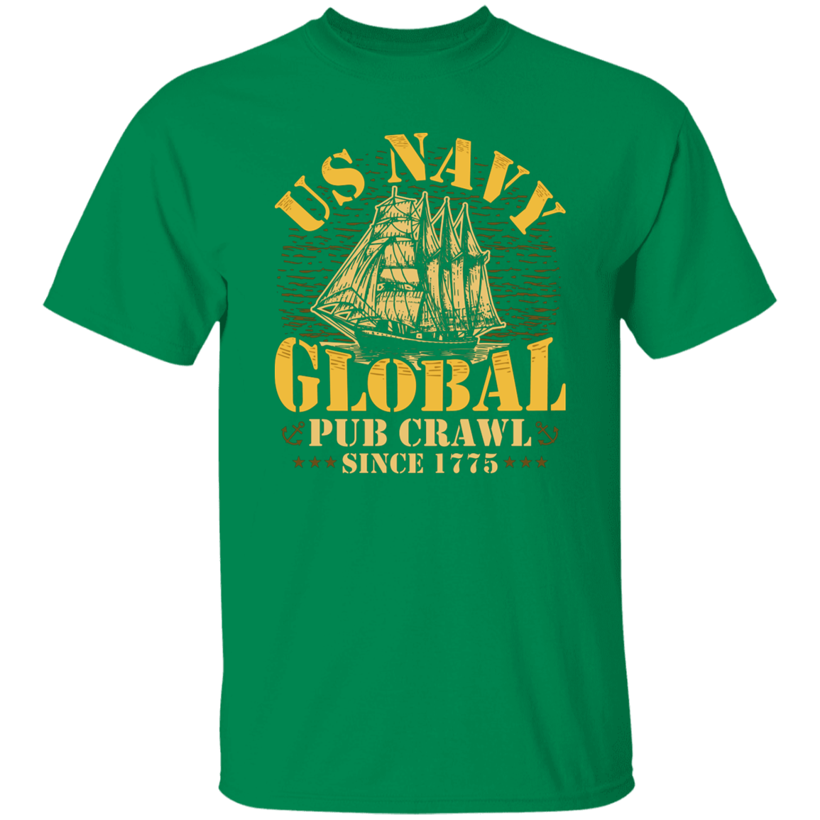 US NAVY GLOBAL PUB CRAWL SINCE 1775 TSHIRT
