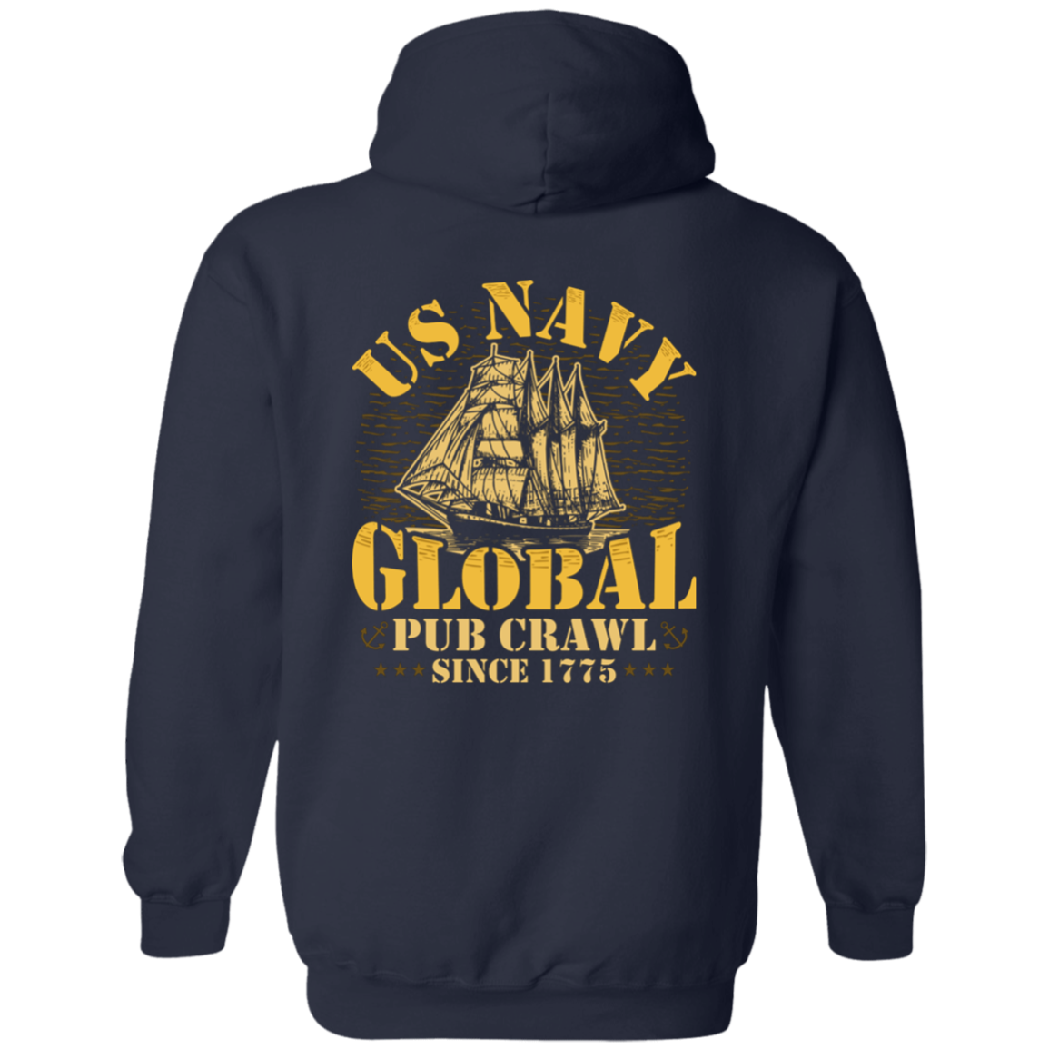 US Navy Global Pub Crawl 1775 Hoodie