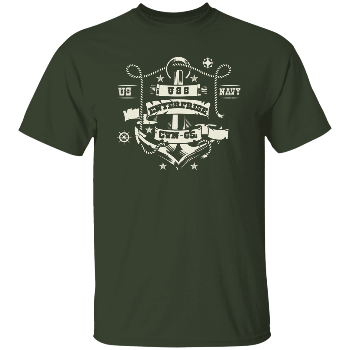 USS Enterprise Design T-shirt