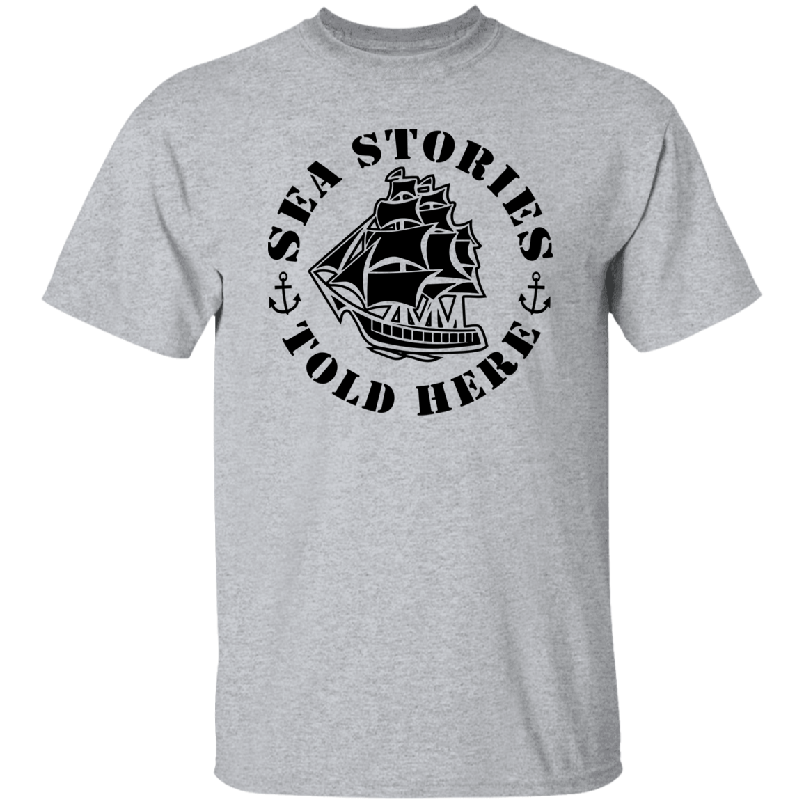 Sea Stories Told Here Men's G500 Tshirt