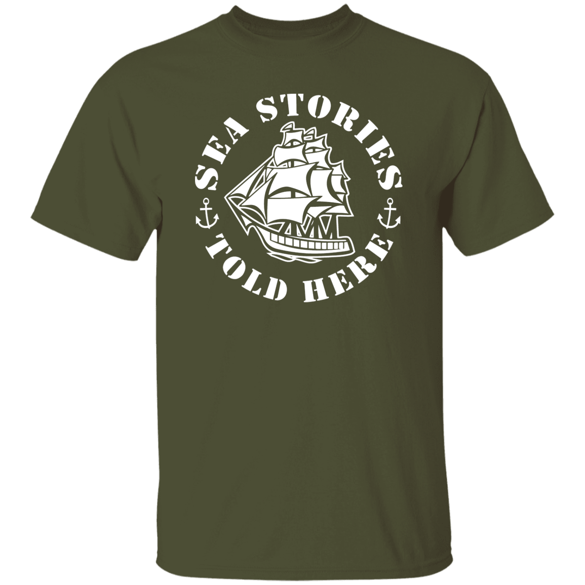 Sea Stories Told Here Men's G500 Tshirt