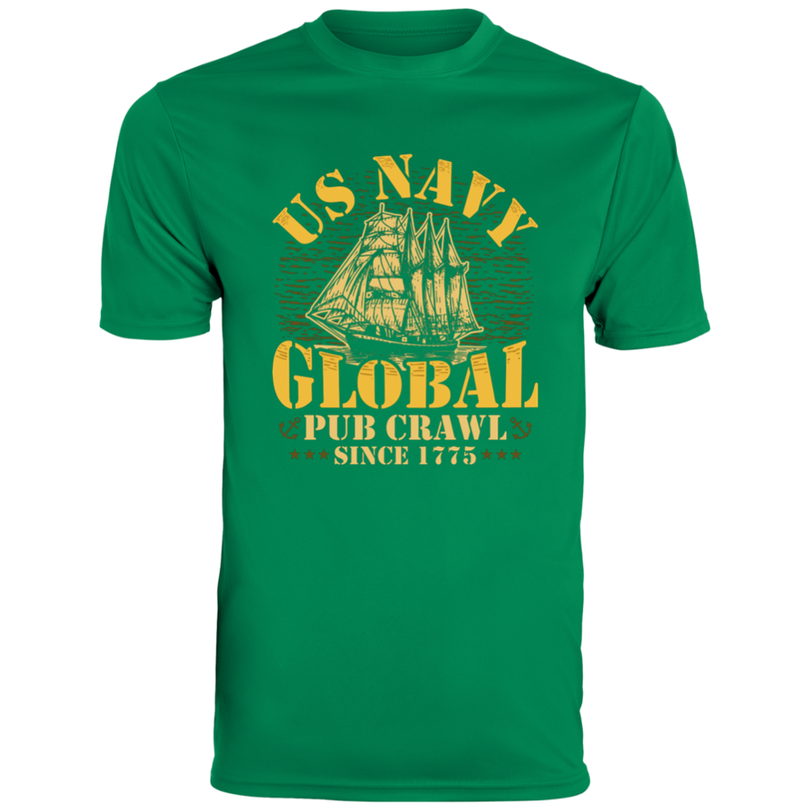 US NAVY Global Pub Crawl  Moisture Wicking Tee
