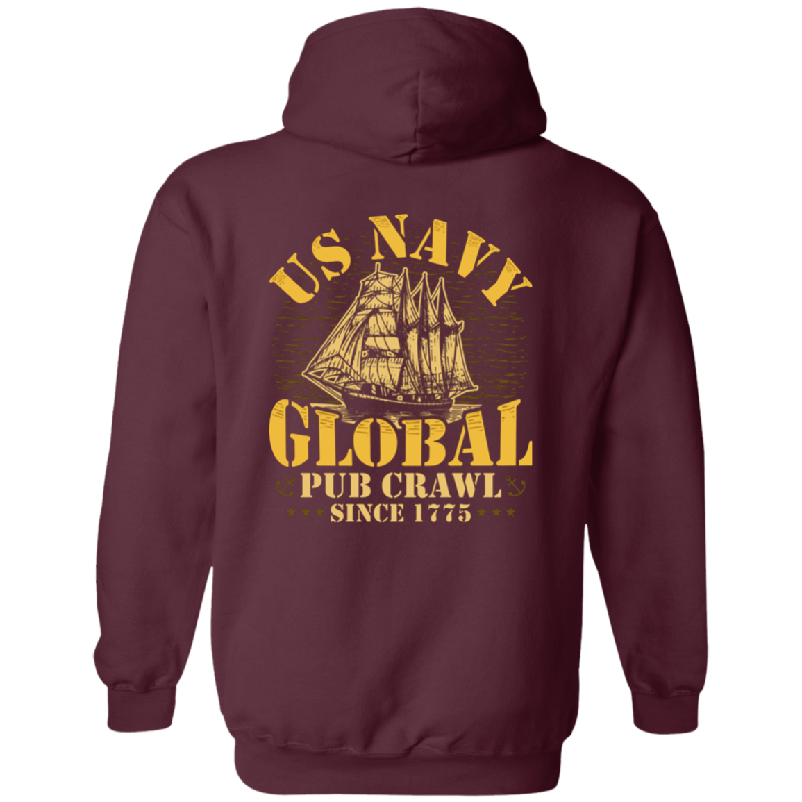 US Navy Global Pub Crawl 1775 Hoodie