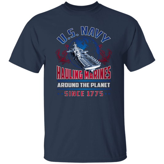 U.S. Navy Hauling Marines around the planet