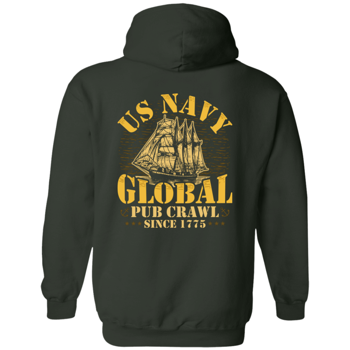 US Navy Global Pub Crawl 1775 Hoodie