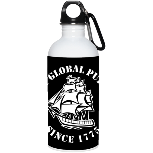 US Navy Global Pub Crawl Round Design Water Bottle