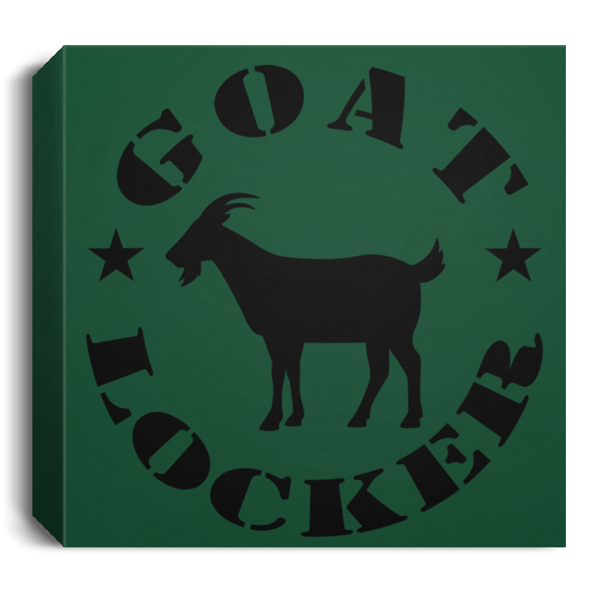 Goat Locker Canvas Wall Art
