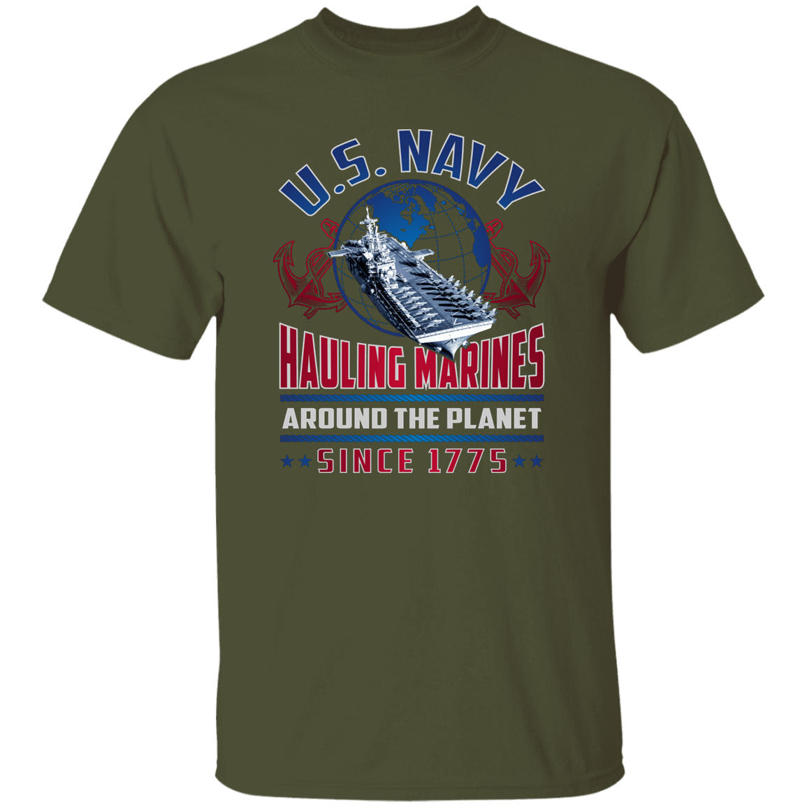 U.S. Navy Hauling Marines around the planet