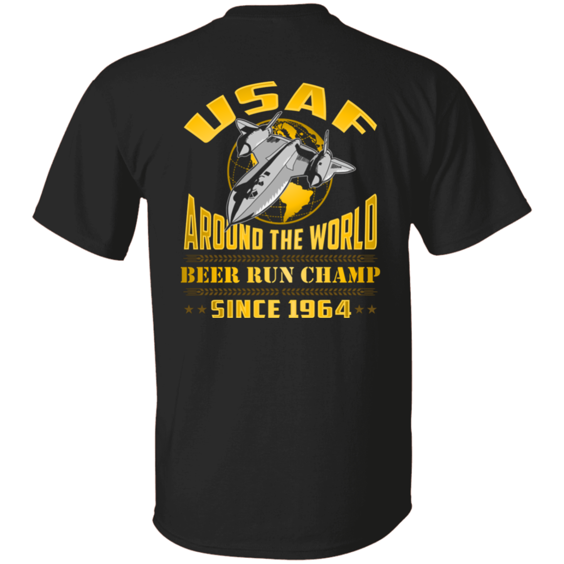 USAF Around the World Beer Run Champ Tshirt