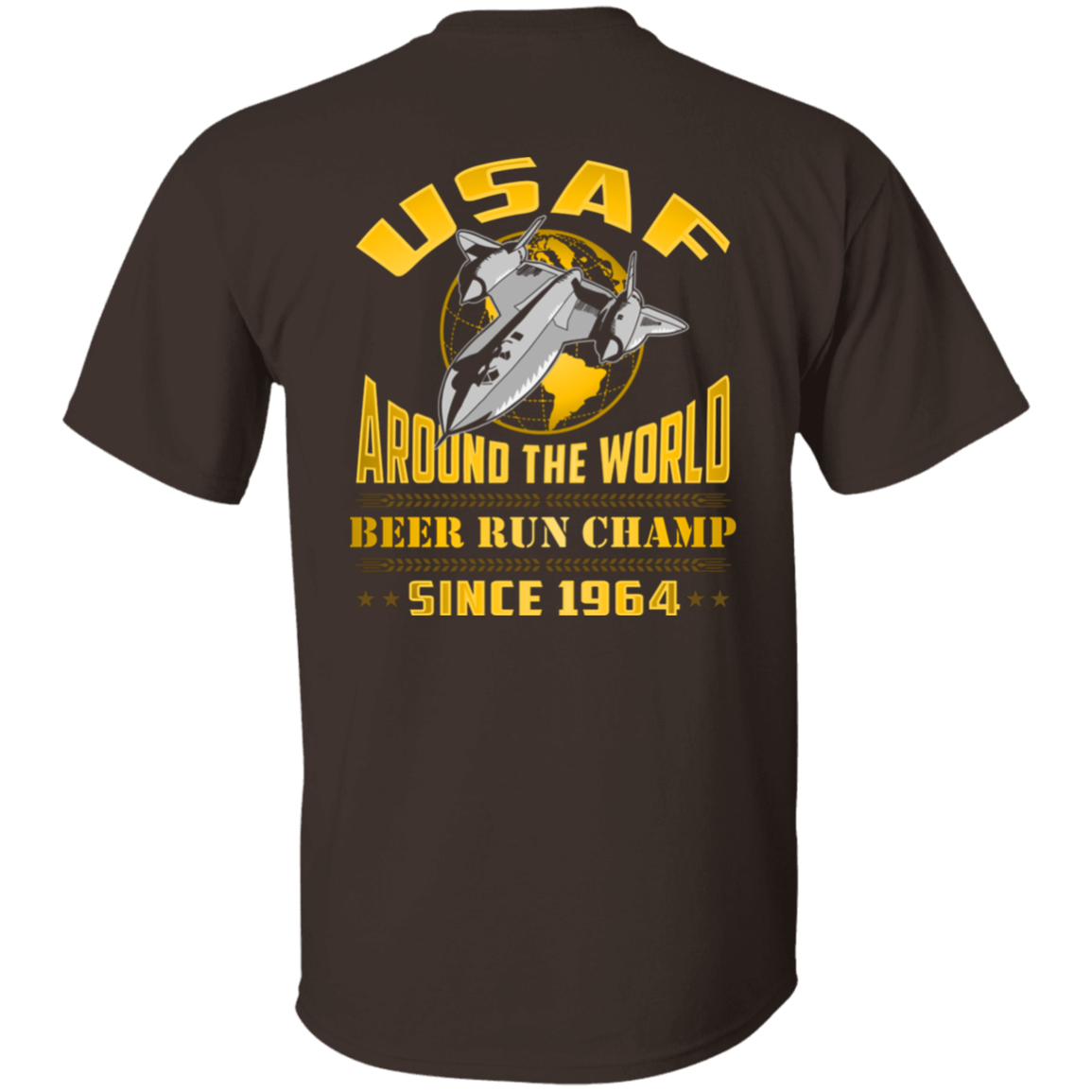 USAF Around the World Beer Run Champ Tshirt