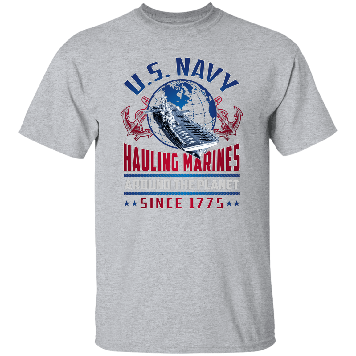 U.S. Navy Hauling Marines around the planet