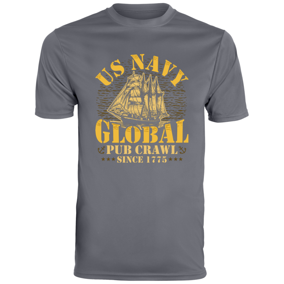 US NAVY Global Pub Crawl  Moisture Wicking Tee